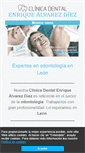 Mobile Screenshot of clinicadentalenriquealvarezdiez.com